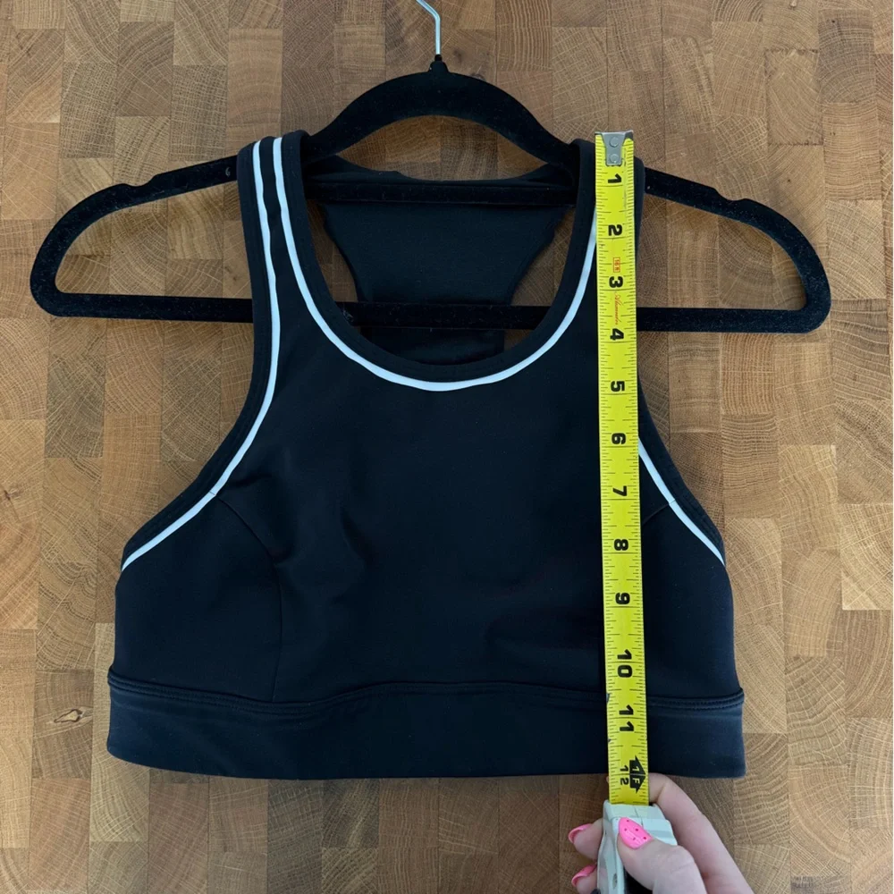 lululemon Black High-Neck Racerback Sports Bra - Picture 7 of 9